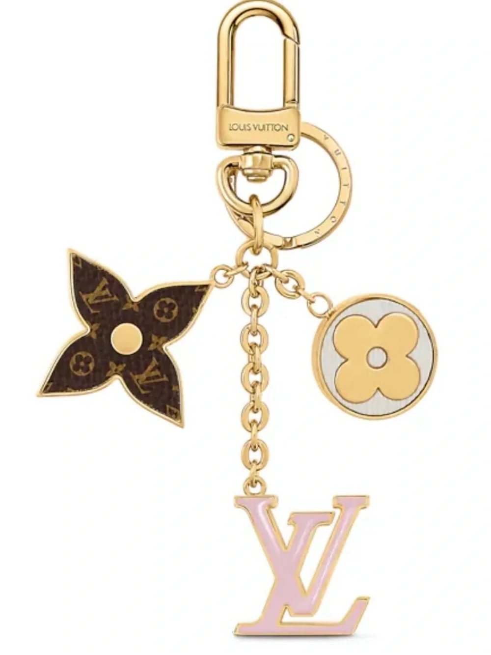 Louis Vuitton Monogram Charm Key Holder